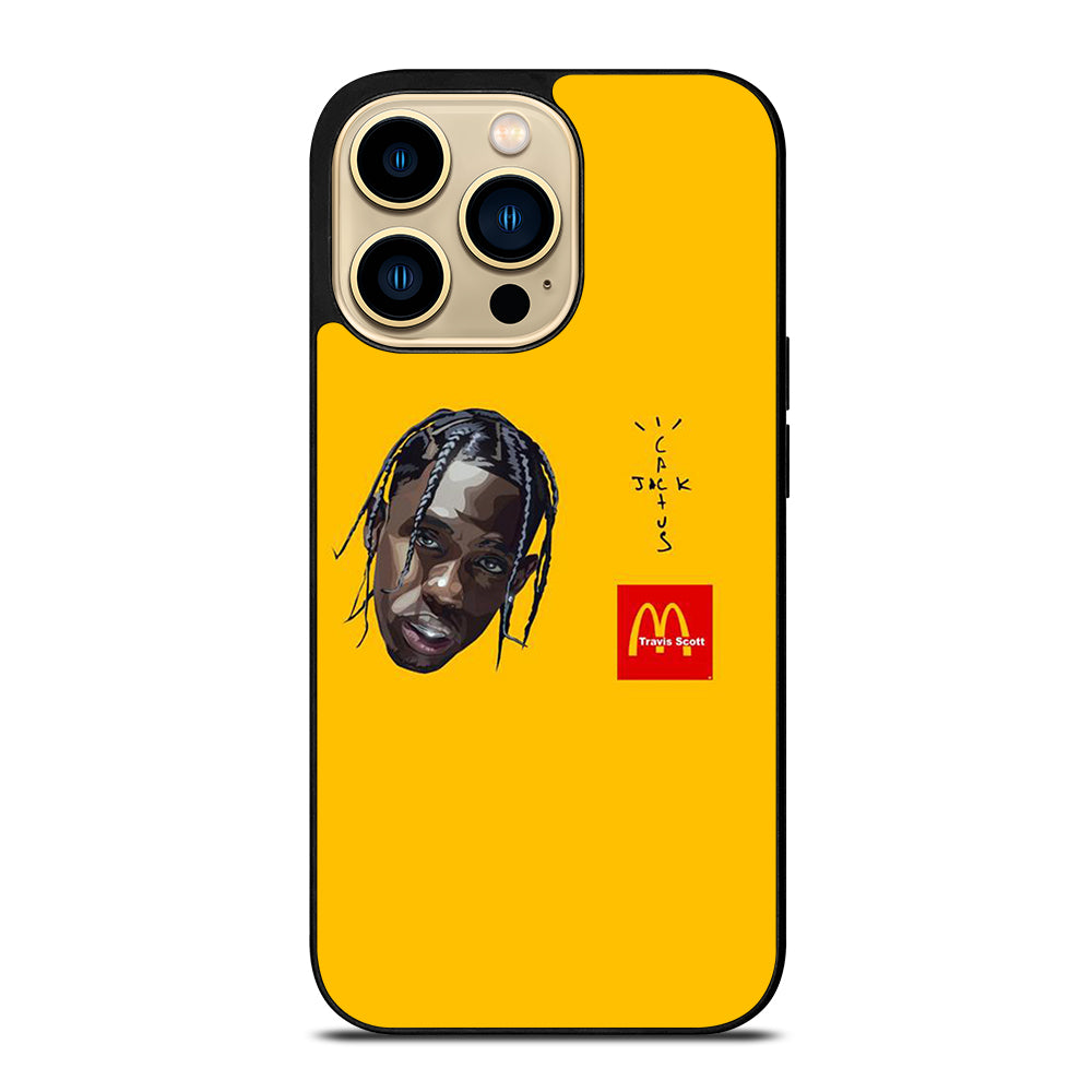 CACTUS JACK TRAVIS SCOTT MCDONALDS ICON iPhone 14 Pro Max Case Cover