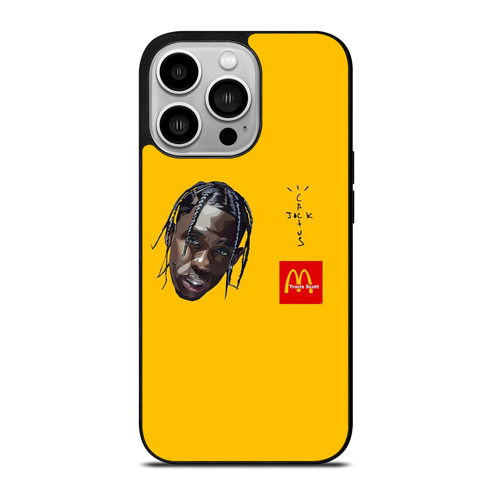 CACTUS JACK TRAVIS SCOTT MCDONALDS ICON iPhone 14 Pro Case Cover