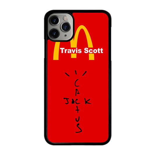 CACTUS JACK TRAVIS SCOTT MCDONALDS LOGO iPhone 11 Pro Max Case Cover