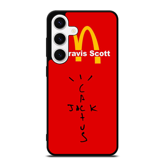 CACTUS JACK TRAVIS SCOTT MCDONALDS LOGO Samsung Galaxy S24 Case Cover
