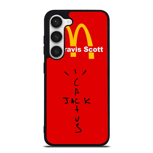 CACTUS JACK TRAVIS SCOTT MCDONALDS LOGO Samsung Galaxy S23 Case Cover
