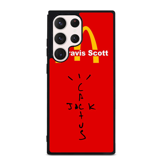 CACTUS JACK TRAVIS SCOTT MCDONALDS LOGO Samsung Galaxy S23 Ultra Case Cover