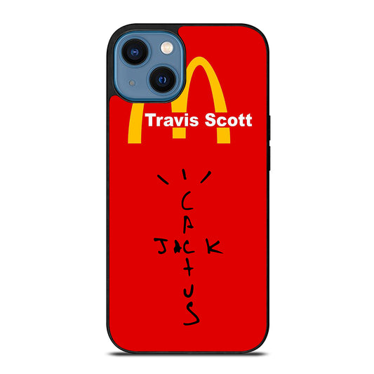 CACTUS JACK TRAVIS SCOTT MCDONALDS LOGO iPhone 14 Case Cover