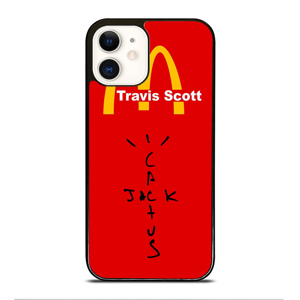 CACTUS JACK TRAVIS SCOTT MCDONALDS LOGO iPhone 12 Case Cover