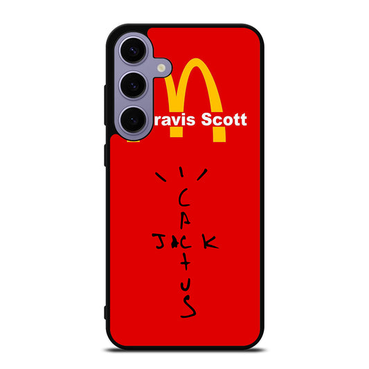 CACTUS JACK TRAVIS SCOTT MCDONALDS LOGO Samsung Galaxy S24 Plus Case Cover