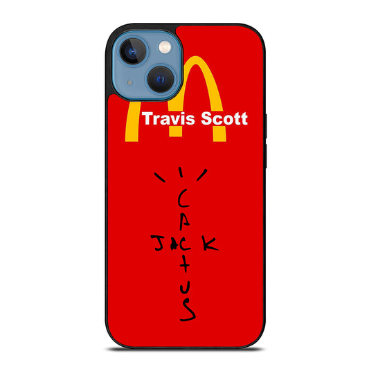 CACTUS JACK TRAVIS SCOTT MCDONALDS LOGO iPhone 13 Case Cover