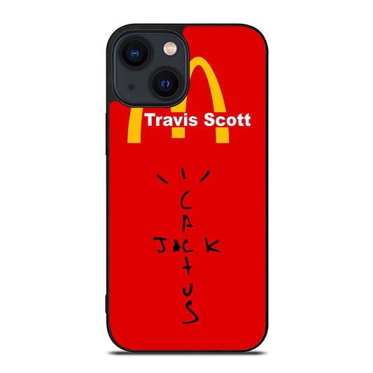 CACTUS JACK TRAVIS SCOTT MCDONALDS LOGO iPhone 14 Plus Case Cover