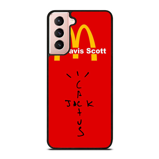 CACTUS JACK TRAVIS SCOTT MCDONALDS LOGO Samsung Galaxy S21 Case Cover