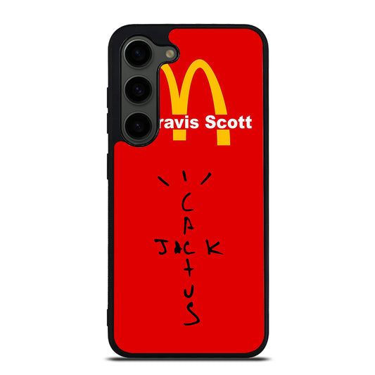 CACTUS JACK TRAVIS SCOTT MCDONALDS LOGO Samsung Galaxy S23 Plus Case Cover