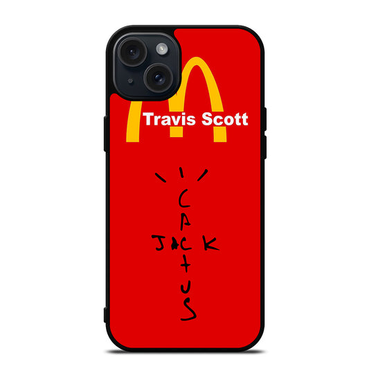 CACTUS JACK TRAVIS SCOTT MCDONALDS LOGO iPhone 15 Plus Case Cover