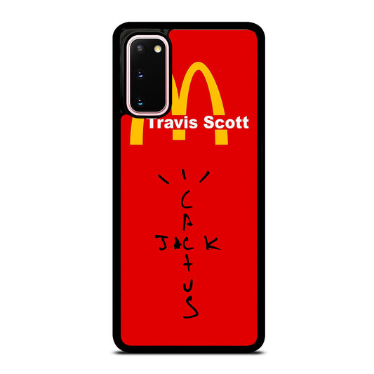 CACTUS JACK TRAVIS SCOTT MCDONALDS LOGO Samsung Galaxy S20 Case Cover