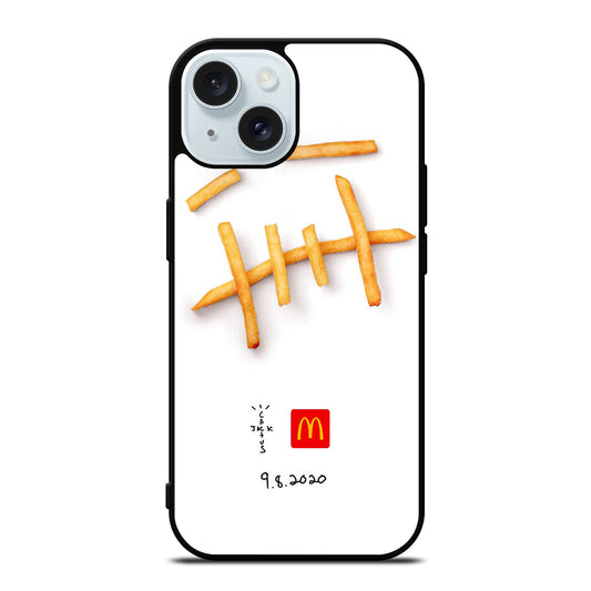 CACTUS JACK TRAVIS SCOTT MCDONALDS SYMBOL iPhone 15 Case Cover