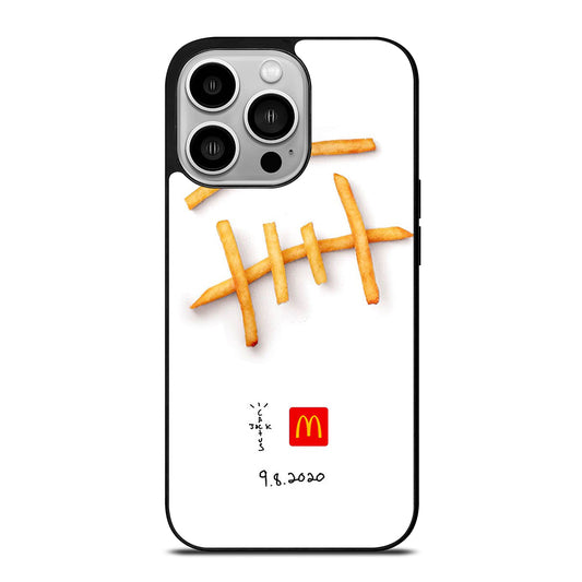 CACTUS JACK TRAVIS SCOTT MCDONALDS SYMBOL iPhone 14 Pro Case Cover