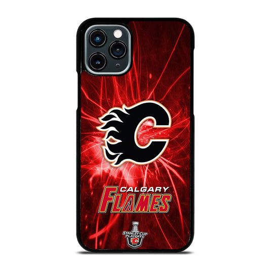 CALGARY FLAMES HOCKEY TEAM 1 iPhone 11 Pro Case Cover