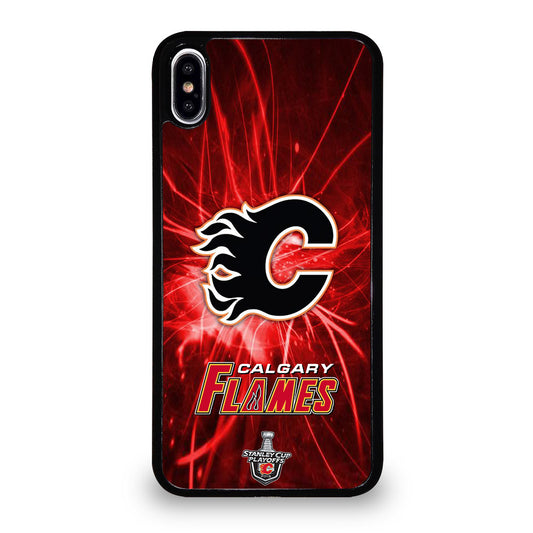 CALGARY FLAMES HOCKEY TEAM 1 iPhone XS Max Case Cover