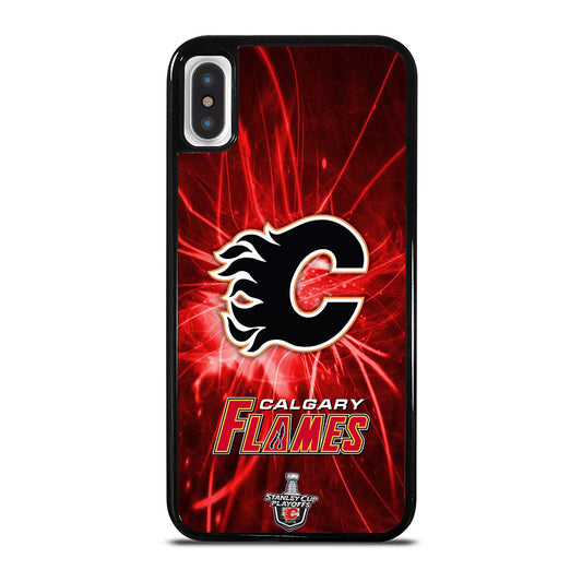 CALGARY FLAMES HOCKEY TEAM 1 iPhone X / XS Case Cover