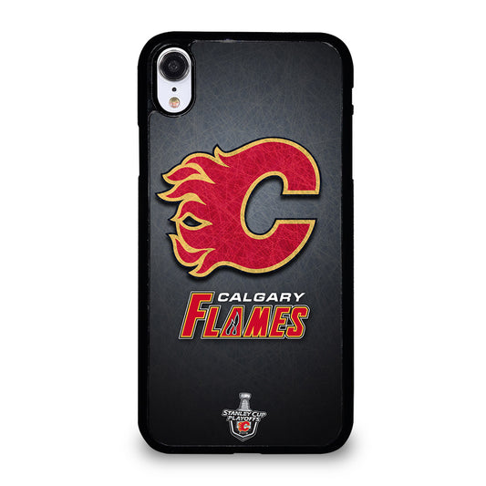 CALGARY FLAMES HOCKEY TEAM 2 iPhone XR Case Cover