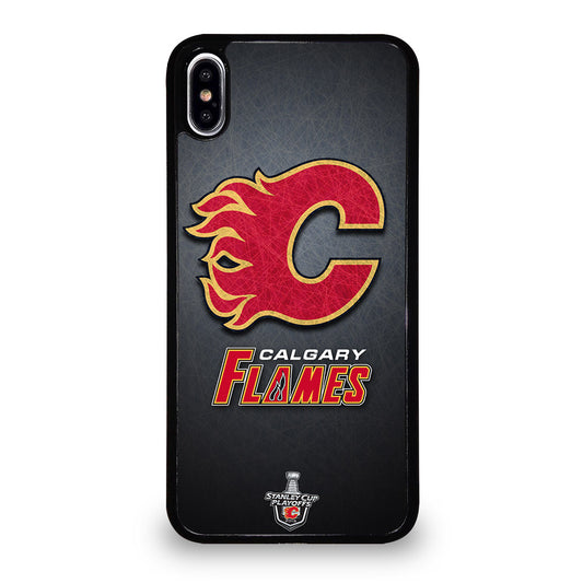 CALGARY FLAMES HOCKEY TEAM 2 iPhone XS Max Case Cover