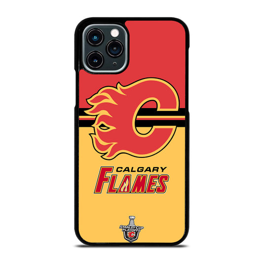 CALGARY FLAMES HOCKEY TEAM 3 iPhone 11 Pro Case Cover