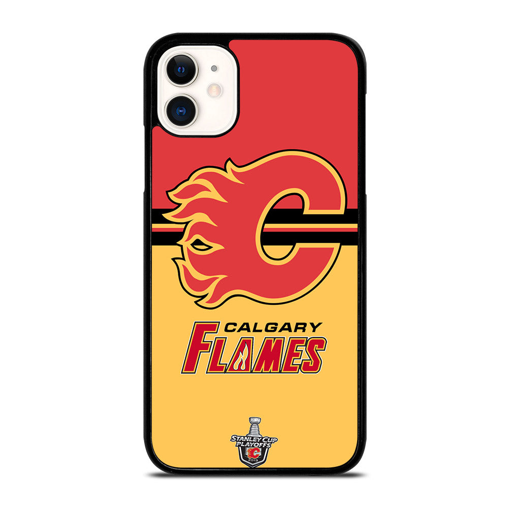 CALGARY FLAMES HOCKEY TEAM 3 iPhone 11 Case Cover