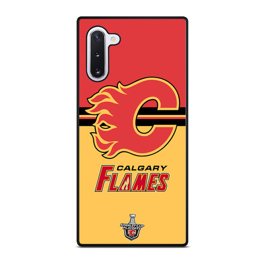 CALGARY FLAMES HOCKEY TEAM 3 Samsung Galaxy Note 10 Case Cover