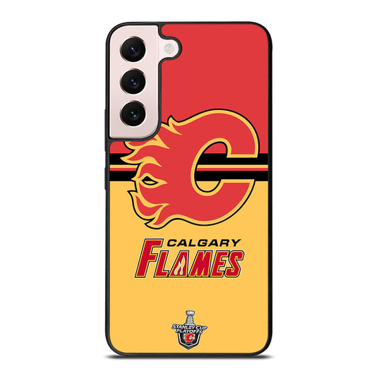 CALGARY FLAMES HOCKEY TEAM 3 Samsung Galaxy S22 Plus Case Cover