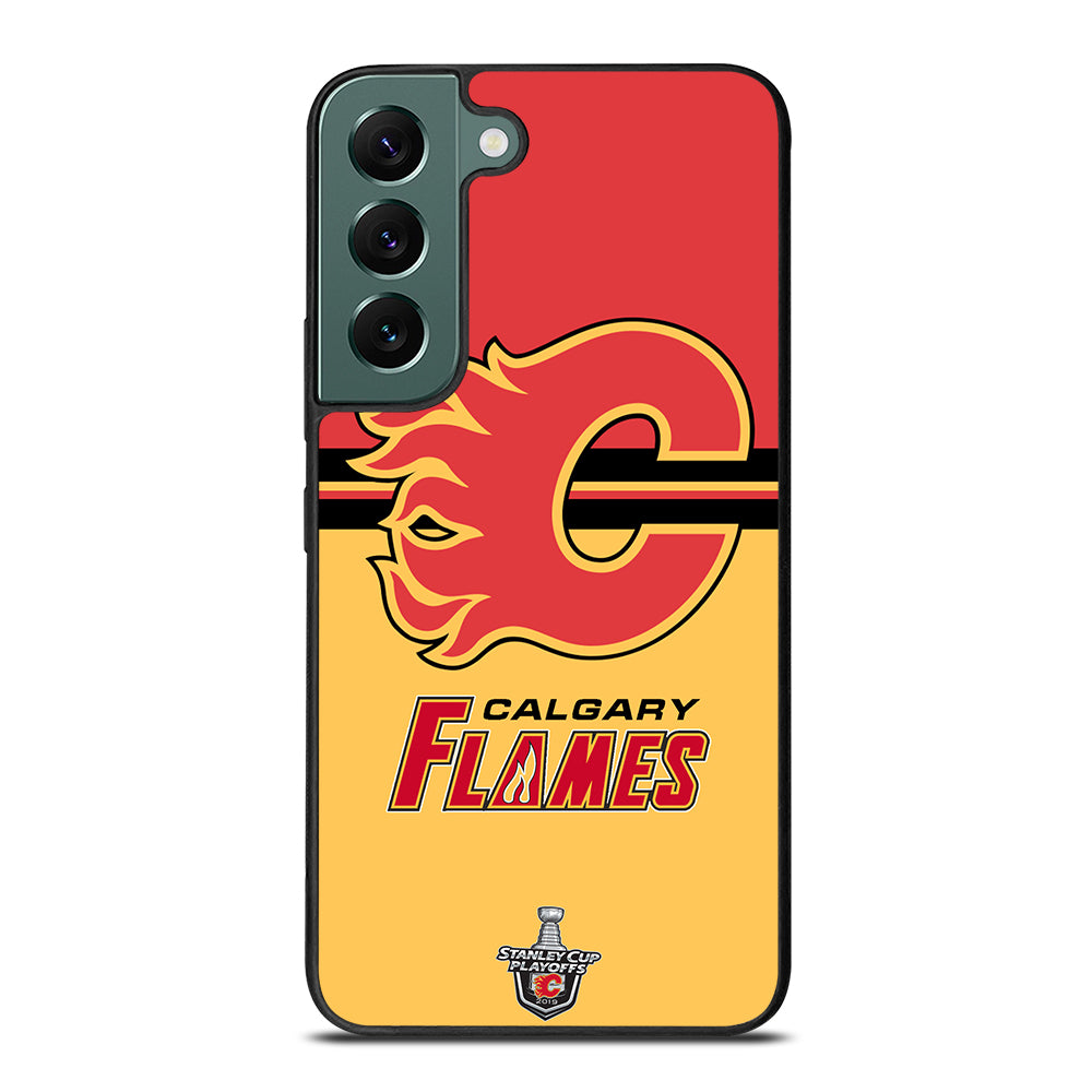 CALGARY FLAMES HOCKEY TEAM 3 Samsung Galaxy S22 Case Cover