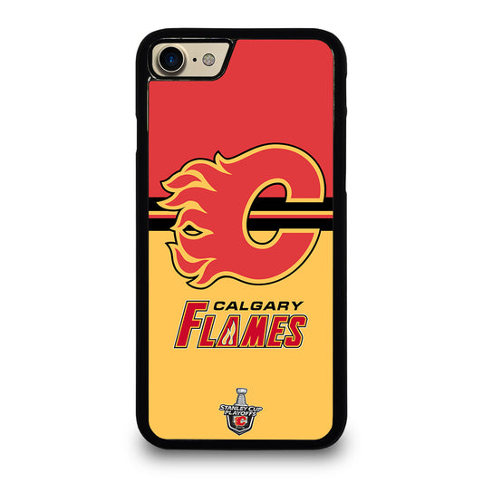 CALGARY FLAMES HOCKEY TEAM 3 iPhone 7 / 8 Case Cover