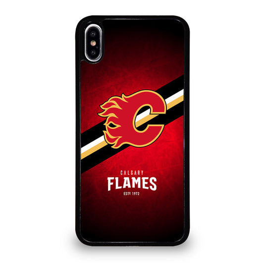 CALGARY FLAMES ICON 1 iPhone XS Max Case Cover