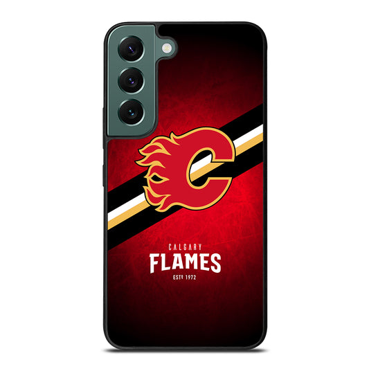 CALGARY FLAMES ICON 1 Samsung Galaxy S22 Case Cover