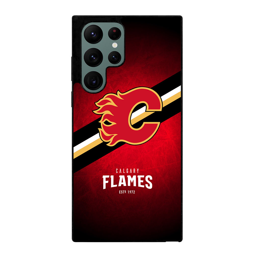 CALGARY FLAMES ICON 1 Samsung Galaxy S22 Ultra Case Cover