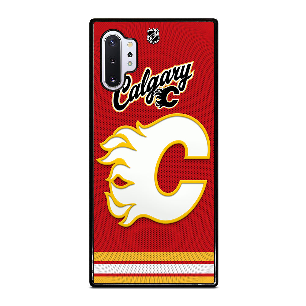 CALGARY FLAMES ICON 3 Samsung Galaxy Note 10 Plus Case Cover