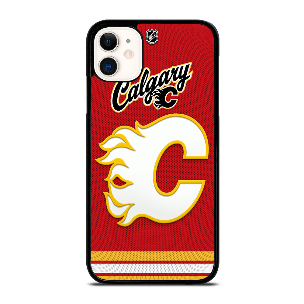 CALGARY FLAMES ICON 3 iPhone 11 Case Cover