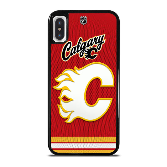 CALGARY FLAMES ICON 3 iPhone X / XS Case Cover