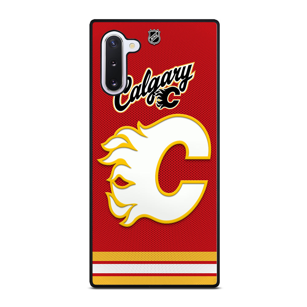 CALGARY FLAMES ICON 3 Samsung Galaxy Note 10 Case Cover