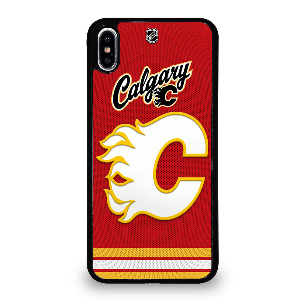 CALGARY FLAMES ICON 3 iPhone XS Max Case Cover