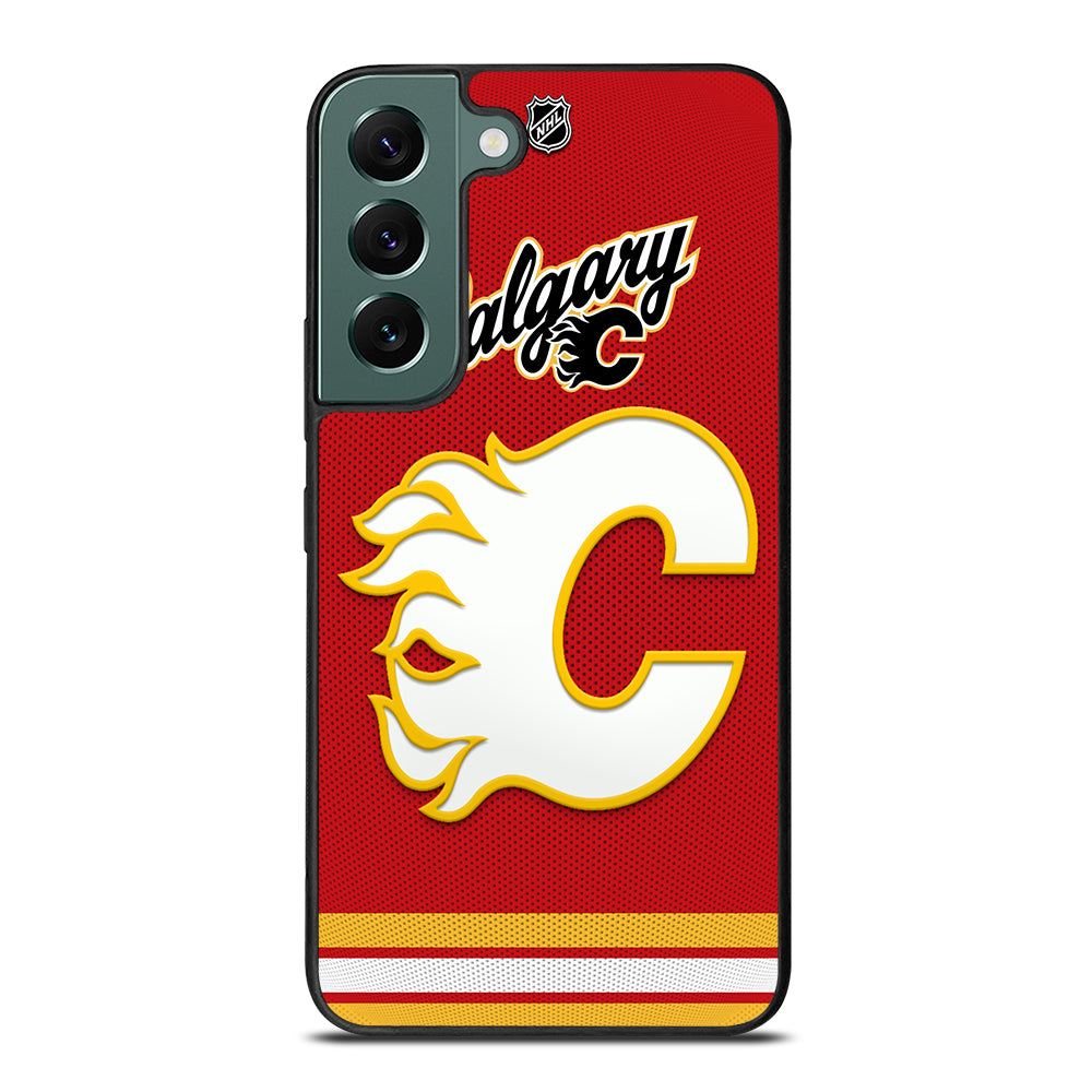 CALGARY FLAMES ICON 3 Samsung Galaxy S22 Case Cover