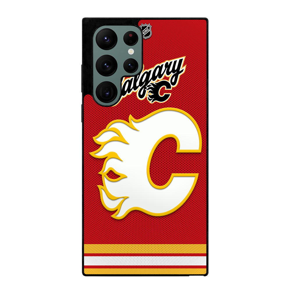 CALGARY FLAMES ICON 3 Samsung Galaxy S22 Ultra Case Cover