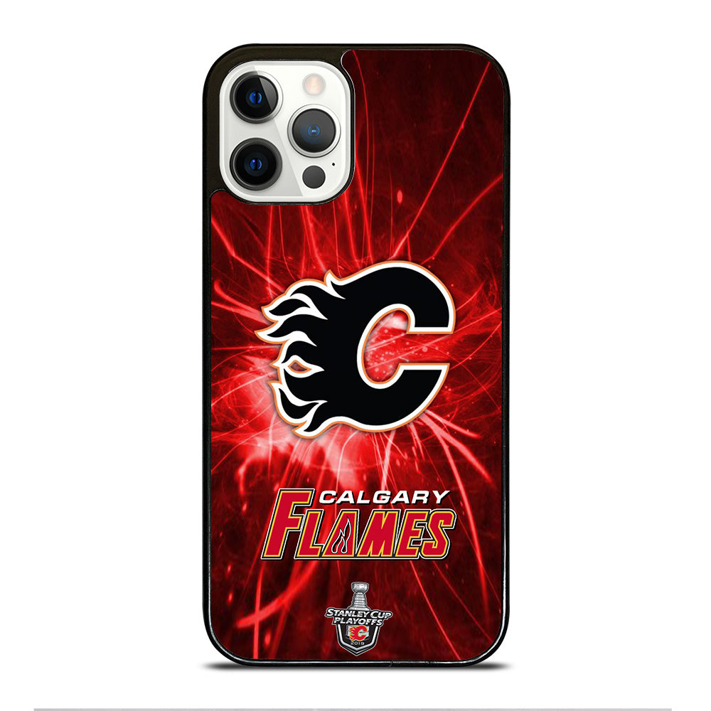 CALGARY FLAMES HOCKEY TEAM 1 iPhone 12 Pro Case Cover