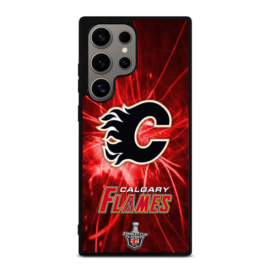 CALGARY FLAMES HOCKEY TEAM 1 Samsung Galaxy S24 Ultra Case Cover