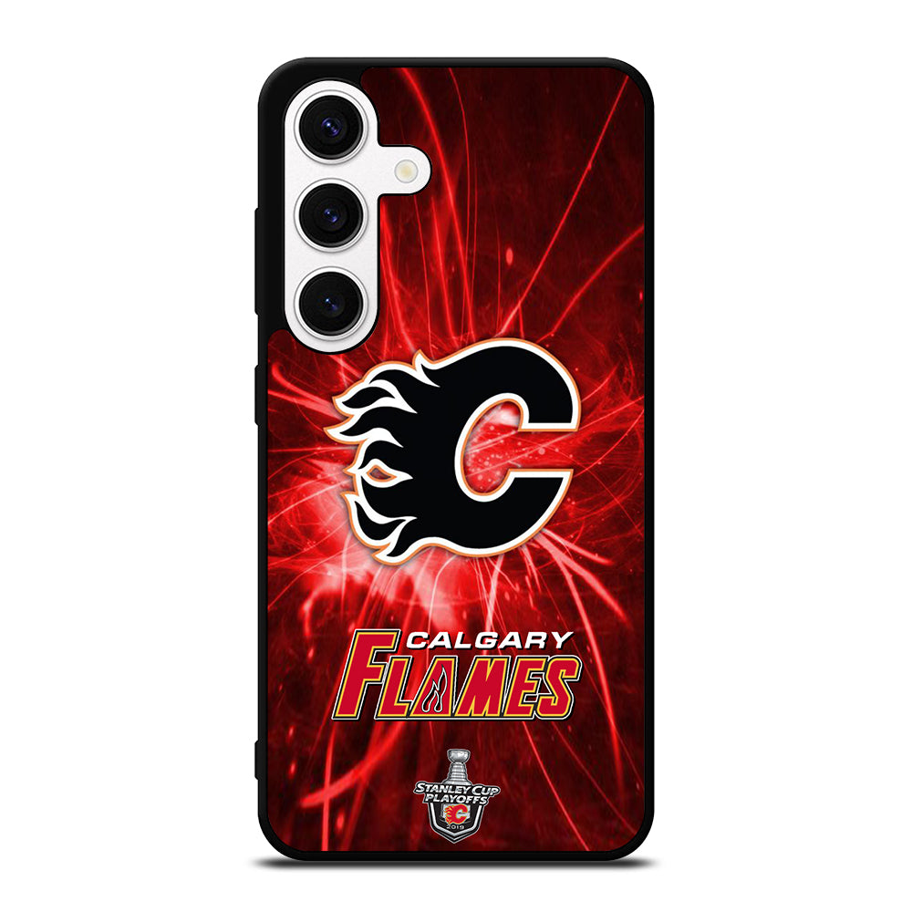 CALGARY FLAMES HOCKEY TEAM 1 Samsung Galaxy S24 Case Cover