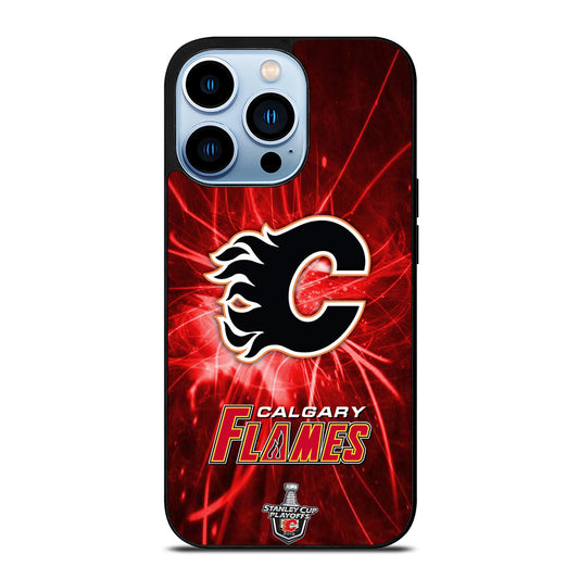 CALGARY FLAMES HOCKEY TEAM 1 iPhone 13 Pro Max Case Cover