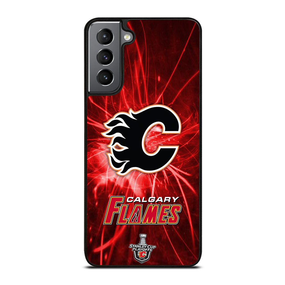 CALGARY FLAMES HOCKEY TEAM 1 Samsung Galaxy S21 Plus Case Cover