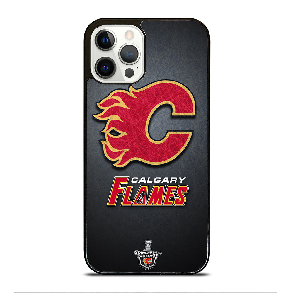 CALGARY FLAMES HOCKEY TEAM 2 iPhone 12 Pro Case Cover
