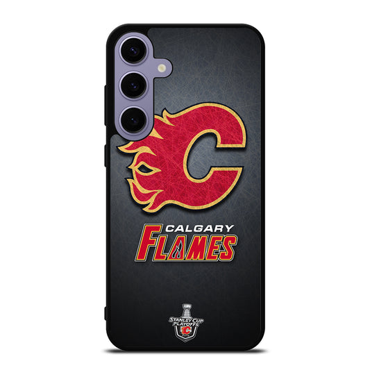 CALGARY FLAMES HOCKEY TEAM 2 Samsung Galaxy S24 Plus Case Cover