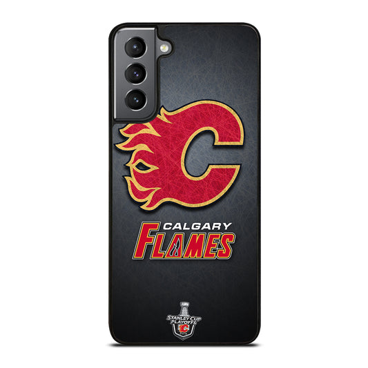 CALGARY FLAMES HOCKEY TEAM 2 Samsung Galaxy S21 Plus Case Cover