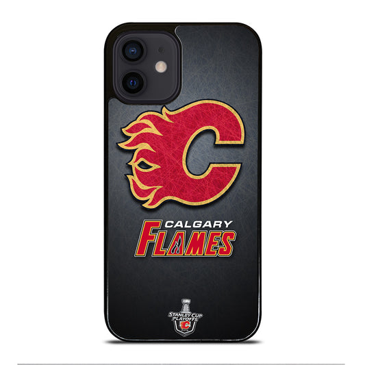 CALGARY FLAMES HOCKEY TEAM 2 iPhone 12 Mini Case Cover
