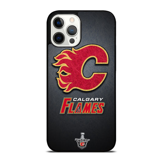 CALGARY FLAMES HOCKEY TEAM 2 iPhone 12 Pro Max Case Cover