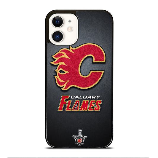 CALGARY FLAMES HOCKEY TEAM 2 iPhone 12 Case Cover