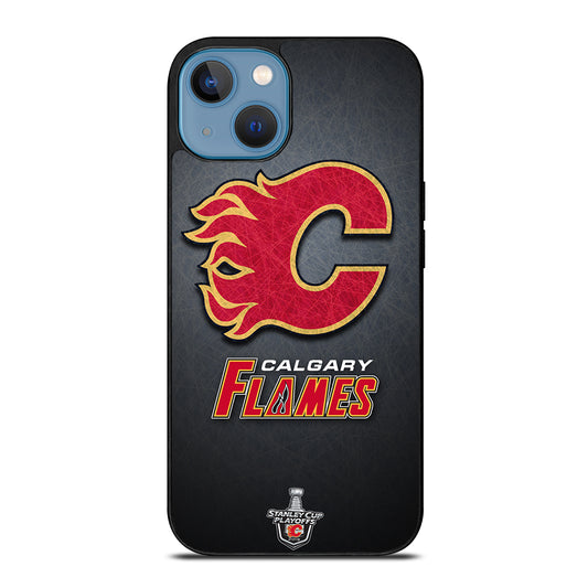 CALGARY FLAMES HOCKEY TEAM 2 iPhone 13 Case Cover